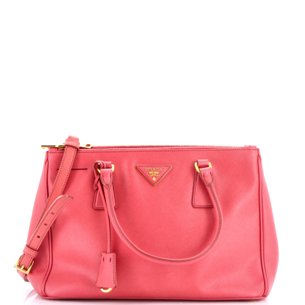 Prada Double Zip Lux Tote Saffiano #320627P10B